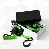 Cinta Catraca Para Amarração De Carga - Gancho J 4 Metros 1500Kg