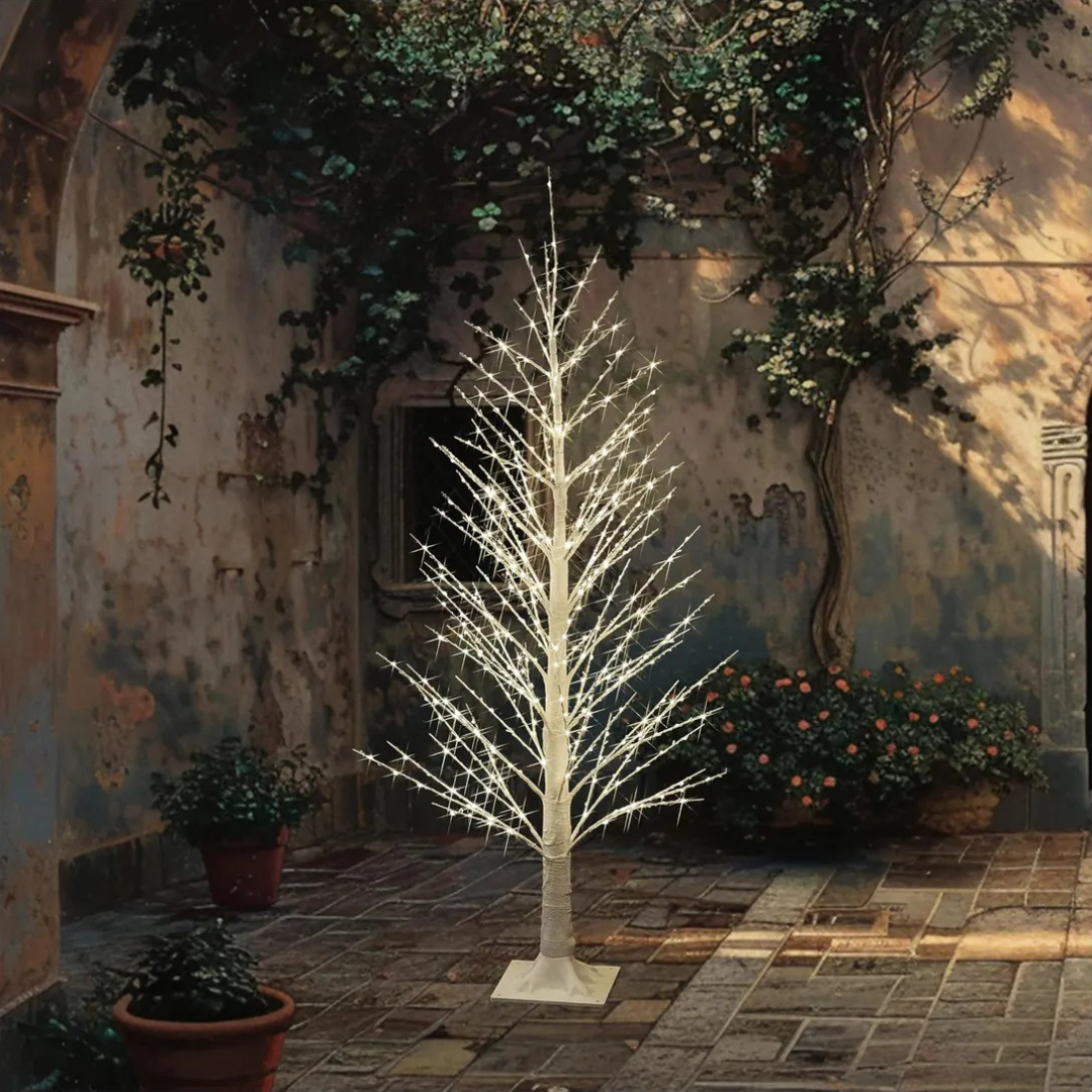 Conjunto de Luzes LED Fadas Brancas 1.80m, 1.20m, 1m, 450 LEDs - 3 em 1