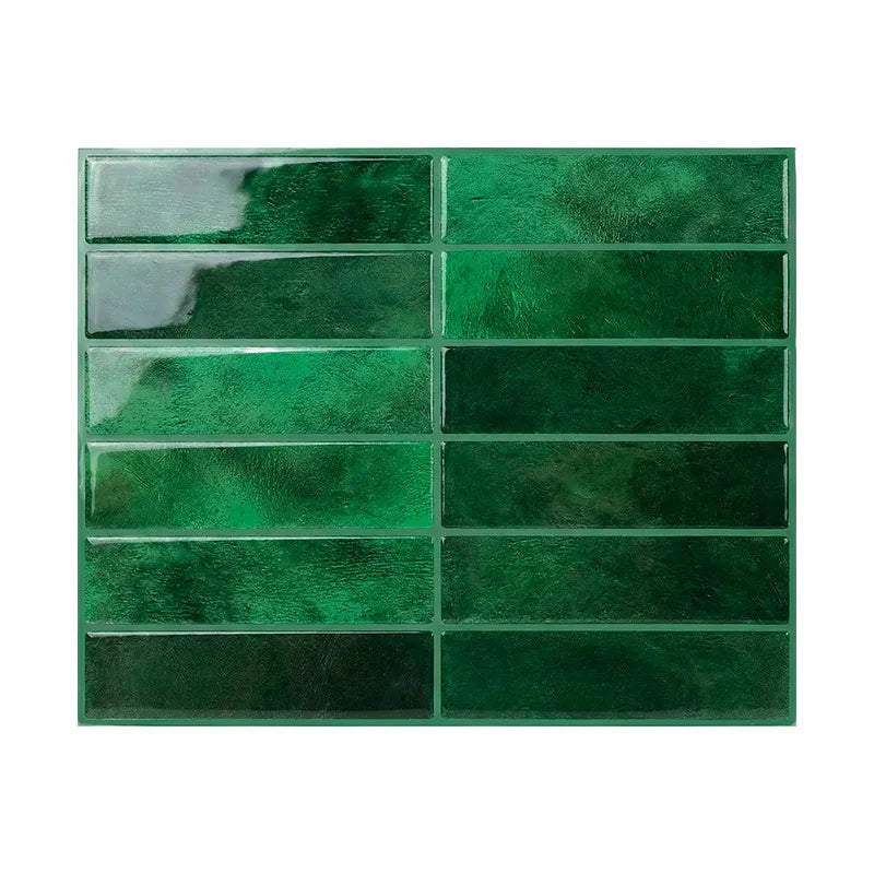 Caixa de Azulejo Esmeralda Autocolante 20 unidades no tamanho 29x23 cm