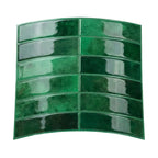 Caixa de Azulejo Esmeralda Autocolante 20 unidades no tamanho 29x23 cm