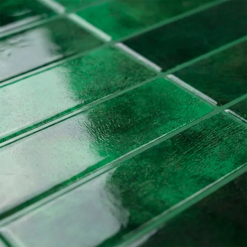 Caixa de Azulejo Esmeralda Autocolante 20 unidades no tamanho 29x23 cm