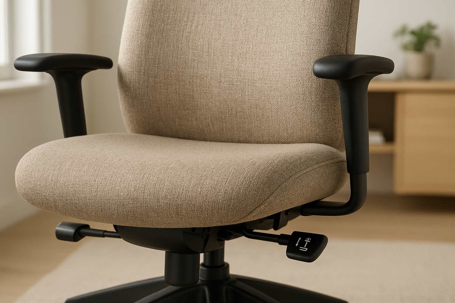 Cadeira Ergonômica - Detalhe Tecido