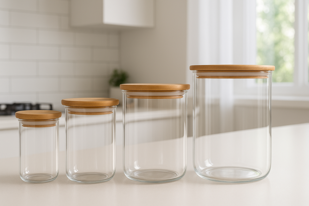 Potes Herméticos - Vista Lateral