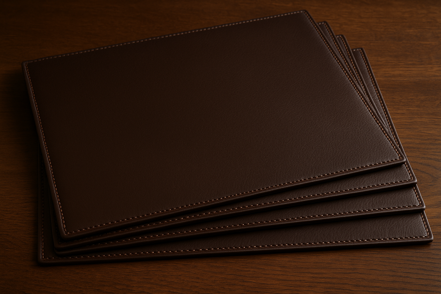 Conjunto Couro Empilhado