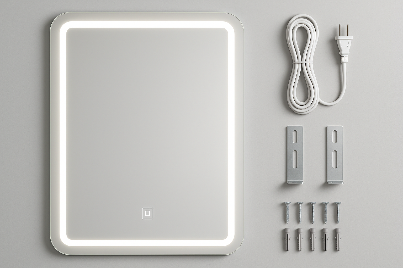 Espelho Kit Instalação