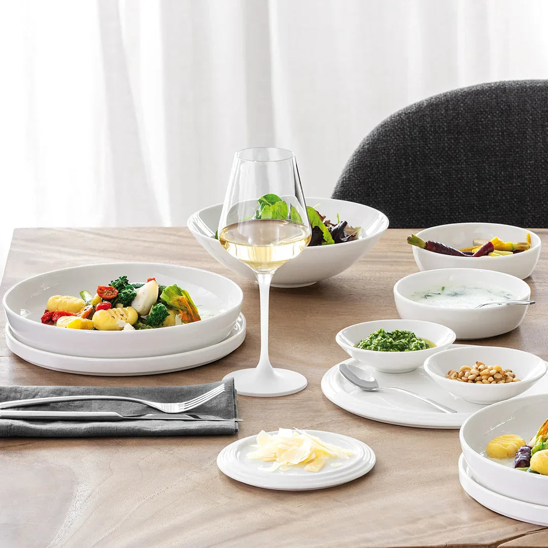 Conjunto de Jantar para 2 Pessoas - La Boule 7 Peças Branco