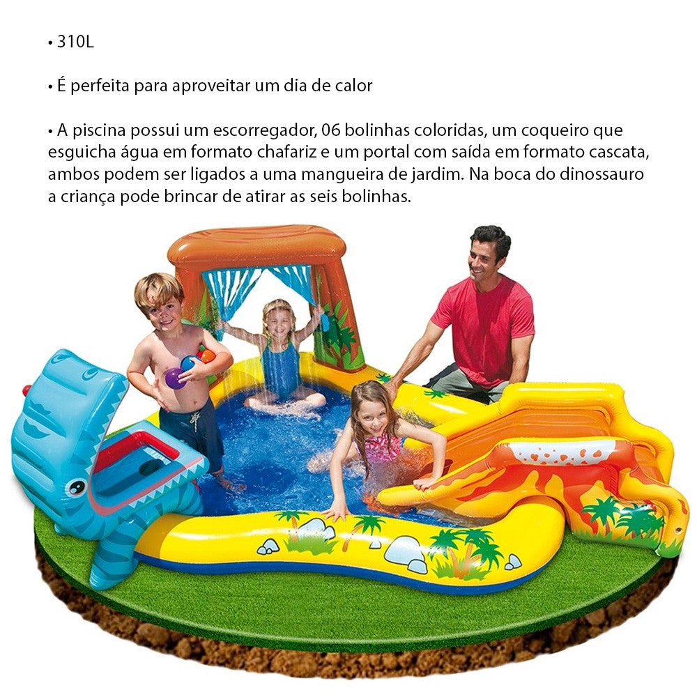 Piscina Playground Centro De Diversões 310 LITROS + Frete Grátis