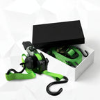 Cinta Catraca Para Amarração De Carga - Gancho J 4 Metros 1500Kg