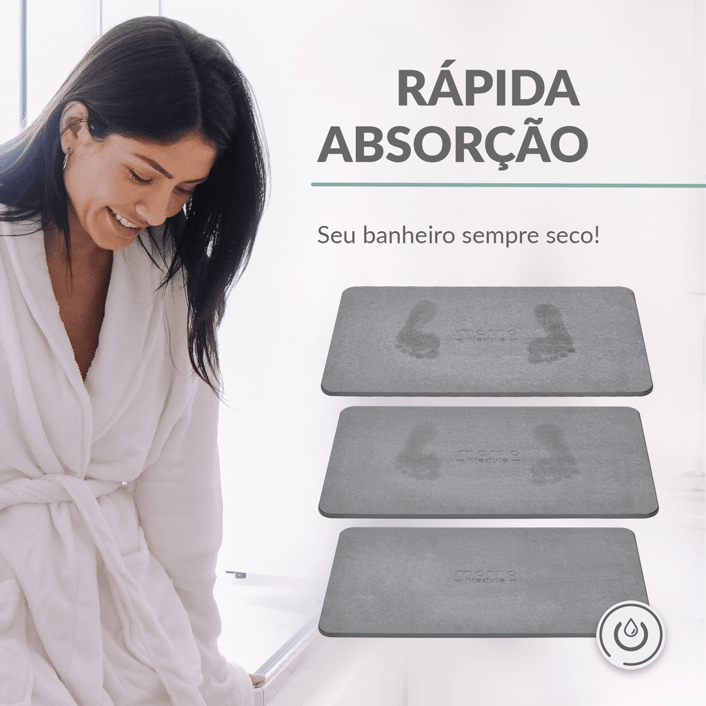 Tapete para banheiro Dritomita | Dedock